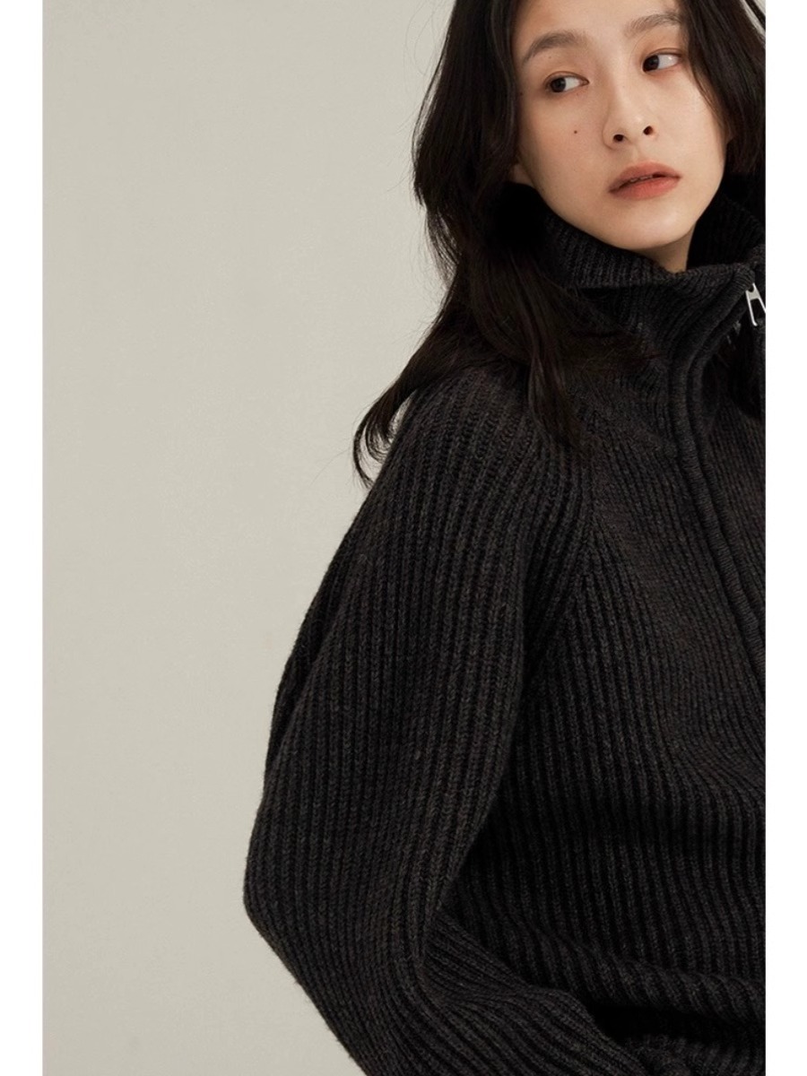 Heavy design Autumn/Winter bla - đánh giá và giá Wool Coat Peacoat