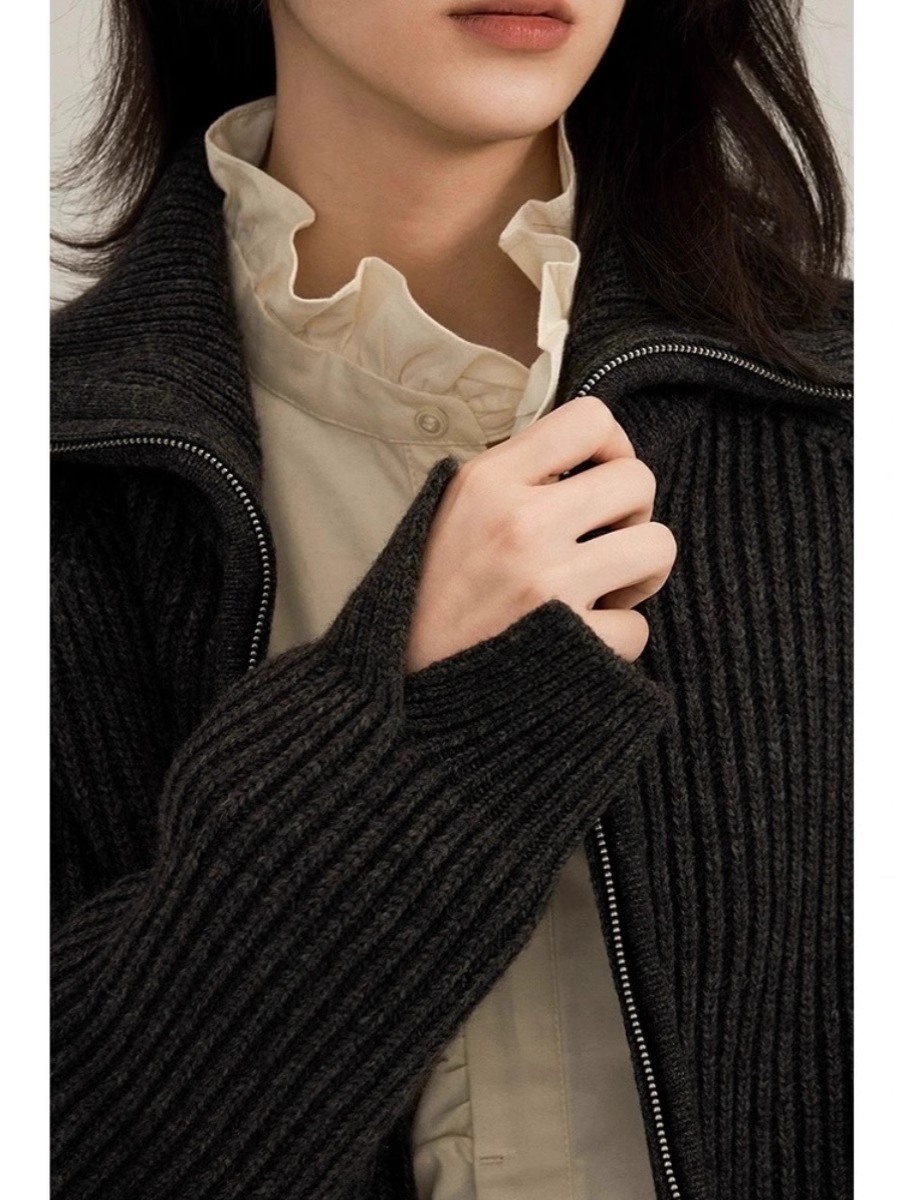 Heavy design Autumn/Winter bla - đánh giá và giá Wool Coat Peacoat