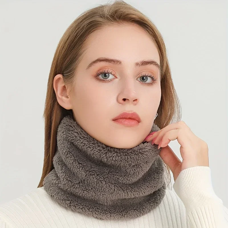 Windproof Plush Infinity Scarf - đánh giá và giá Neck Gaiter Fleece