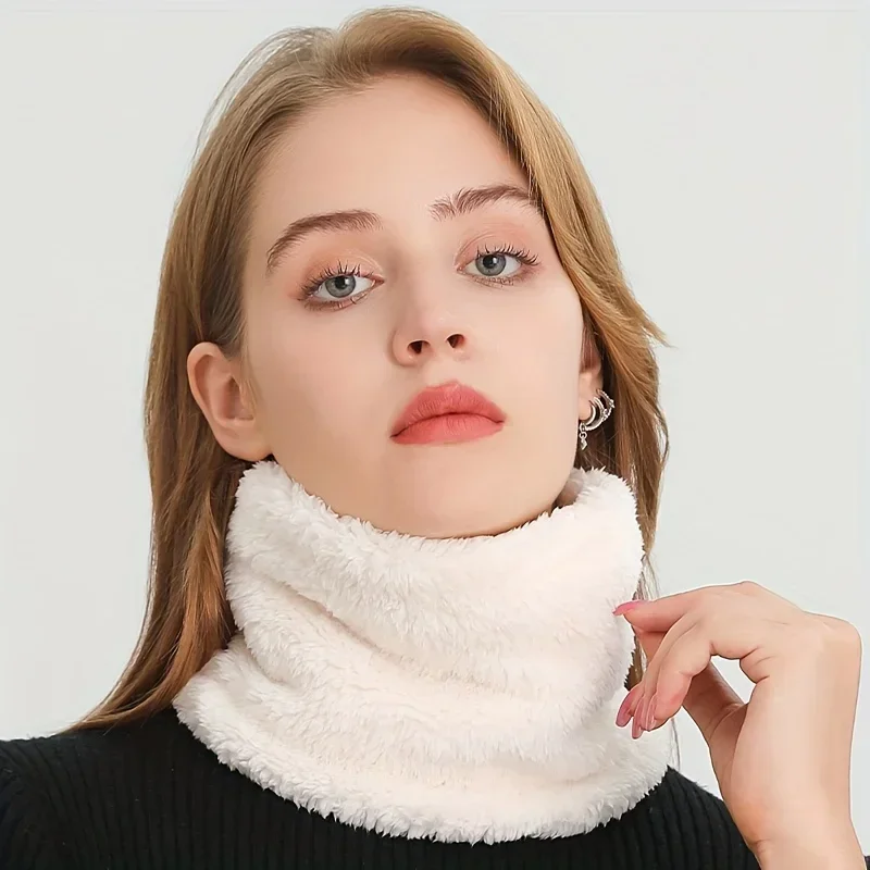 Windproof Plush Infinity Scarf - đánh giá và giá Neck Gaiter Fleece