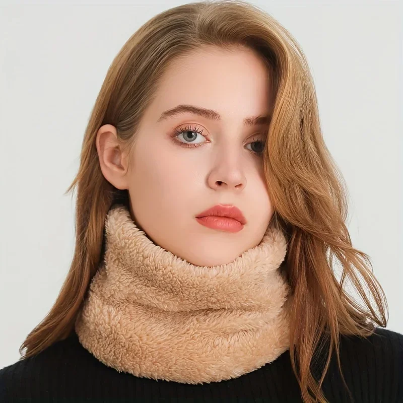 Windproof Plush Infinity Scarf - đánh giá và giá Neck Gaiter Fleece
